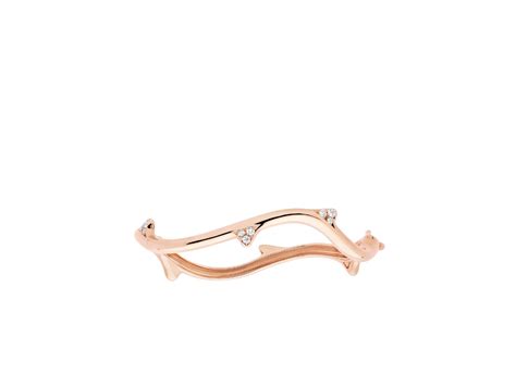 Bois de Rose Bracelet Pink Gold and Diamonds 